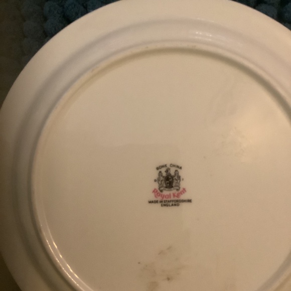 Royal Kent Bone China Staffordshire England Cottage Plate - Picture 2 of 4